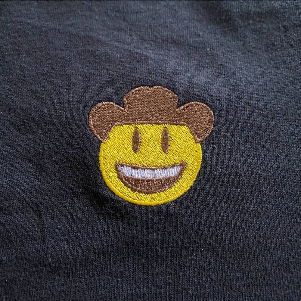 COPY - NEW Unisex Cowboy Emoji Embroidered Antonio Garza Merch T-Shirt